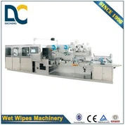 DC-2070A אוטומטי מלא מכונת הפיכת Hi-Speed חצי מקפל סוג 5-30pcs רטוב רקמות קו הייצור לנגב מנפק